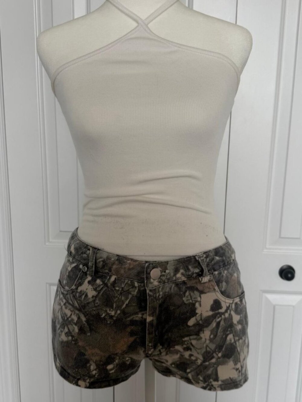 Pacsun Camo Khaki Shorts